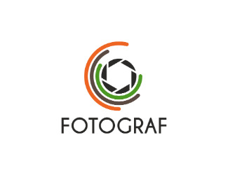 Projekt graficzny logo dla firmy online fotograf chwil
